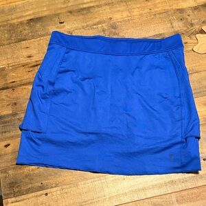 Belyn Key Blue Golf Skirt